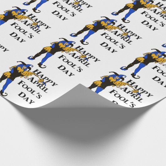 April Fool Day Cadeaupapier (Hoek)