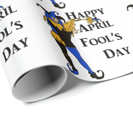 April Fool Day Cadeaupapier (Rol Hoek)