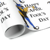 April Fool Day Cadeaupapier (Rol Hoek)