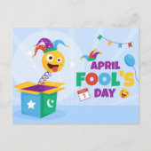 April Fool Day Feestdagenkaart (Voorkant)