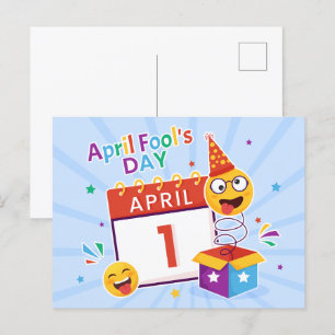 April Fool Day Feestdagenkaart