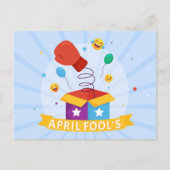 April Fool Day Feestdagenkaart (Voorkant)