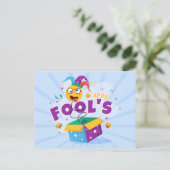 April Fool Day Feestdagenkaart (Staand voorkant)