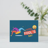 April Fool Day Feestdagenkaart (Staand voorkant)