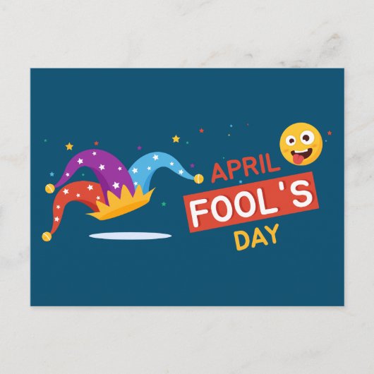 April Fool Day Feestdagenkaart (Voorkant)