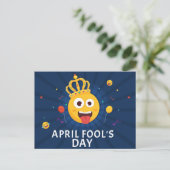 April Fool Day Feestdagenkaart (Staand voorkant)