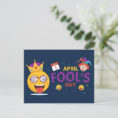 April Fool Day Feestdagenkaart (Staand voorkant)
