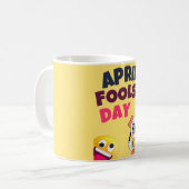 April Fool Day Koffiemok (Voorkant links)