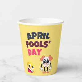 April Fool Day Papieren Bekers