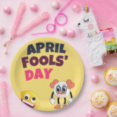 April Fool Day Papieren Bordje (Feest)