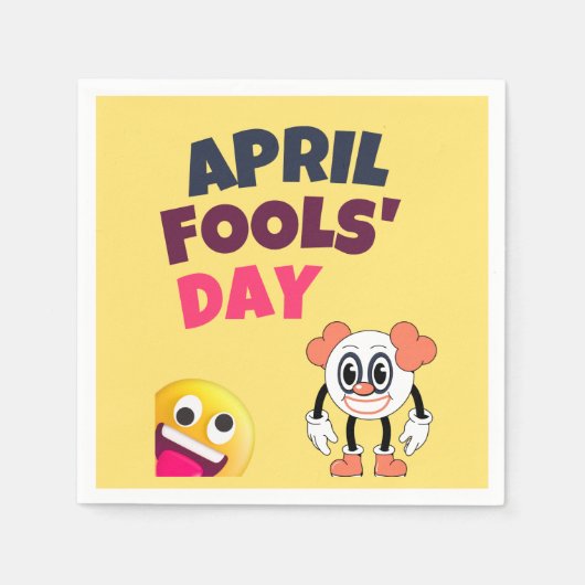 April Fool Day Servet (Voorkant)