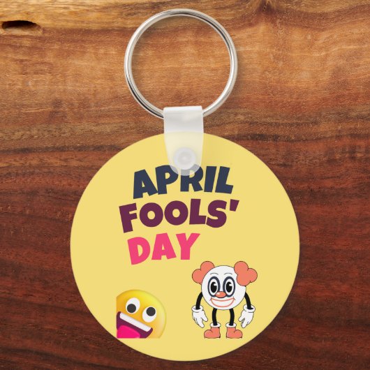 April Fool Day Sleutelhanger (Voorkant)