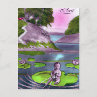 April Fool Frans Briefkaart