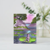 April Fool  Frans Briefkaart (Staand voorkant)