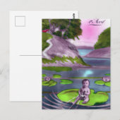 April Fool  Frans Briefkaart (Voorkant / Achterkant)