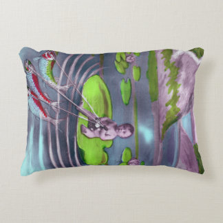 April Fool  Frans Briefkaart Accent Kussen