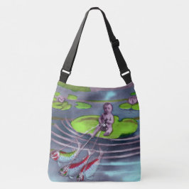 April Fool  Frans Briefkaart Crossbody Tas