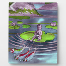 April Fool Frans Briefkaart Fotoplaat