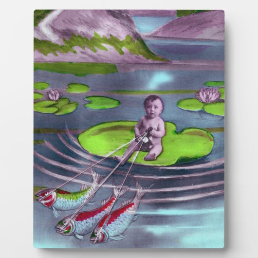 April Fool  Frans Briefkaart Fotoplaat (Voorkant)