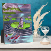 April Fool  Frans Briefkaart Fotoplaat (Zijkant)