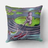 April Fool  Frans Briefkaart Kussen (Achterkant)