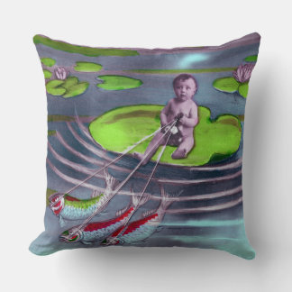 April Fool  Frans Briefkaart Kussen