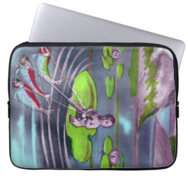 April Fool  Frans Briefkaart Laptop Sleeve