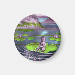 April Fool  Frans Briefkaart Magneet