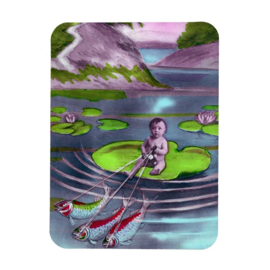 April Fool  Frans Briefkaart Magneet (Verticaal)