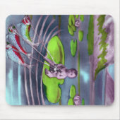 April Fool  Frans Briefkaart Muismat (Voorkant)