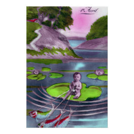 April Fool Frans Briefkaart Perfect Poster