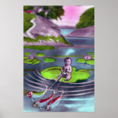 April Fool  Frans Briefkaart Poster (Voorkant)