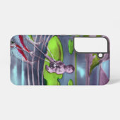 April Fool Frans Briefkaart Samsung Galaxy Hoesje (Achterkant horizontaal)