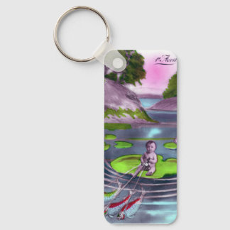 April Fool  Frans Briefkaart Sleutelhanger