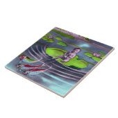 April Fool  Frans Briefkaart Tegeltje (Zijkant)