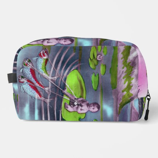 April Fool  Frans Briefkaart Toilettasje (Voorkant)