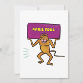 April Fool Kaart (Voorkant)