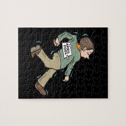 April Fool Legpuzzel (Horizontaal)