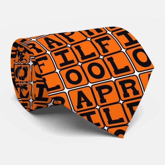 April Fool Stropdas (Opgerold)