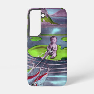 April Fool Vintage Franse Postkaart Samsung Galaxy Hoesje