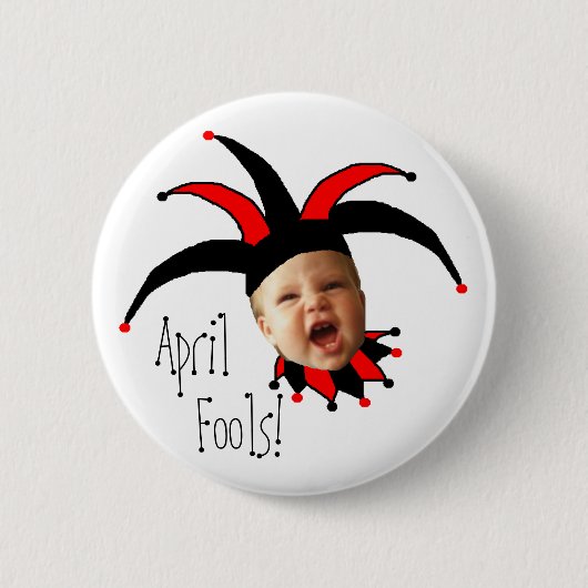 April Fools Button (Voorkant)
