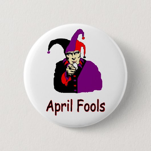 April Fools Button (Voorkant)