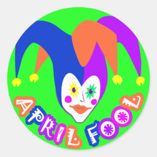 April Fools Dag Stickers