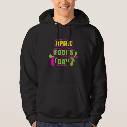 April Fool's Day 1 April Fools Day 2022 Happy Jo Hoodie (Voorkant)