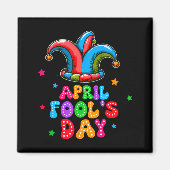 April Fool's Day April 1st Prank Joke Funny Gift  Magneet (Voorkant)