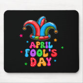 April Fool's Day April 1st Prank Joke Funny Gift  Muismat (Voorkant)