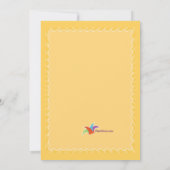 April Fool's Day Birthday Party Kaart (Achterkant)