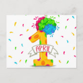 April Fools Day  Briefkaart (Voorkant)