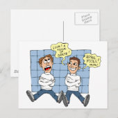 April Fools Day Briefkaart (Voorkant / Achterkant)