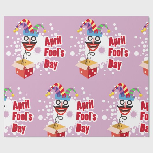 April Fools Day Cadeaupapier (Vlak)